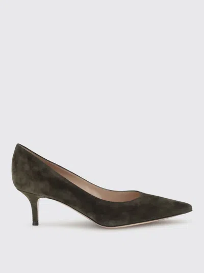 GIANVITO ROSSI PUMPS GIANVITO ROSSI WOMAN COLOR OLIVE,H25604048