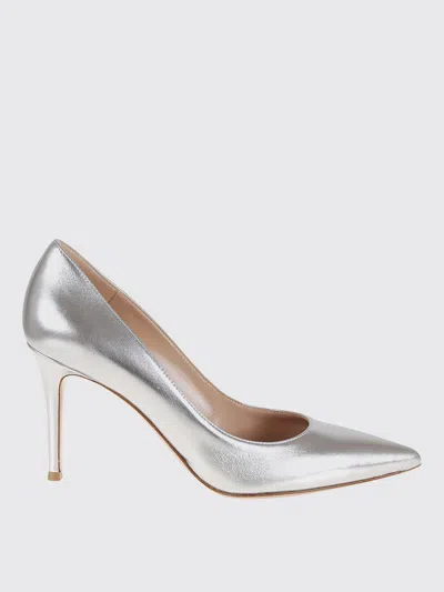 GIANVITO ROSSI PUMPS GIANVITO ROSSI WOMAN COLOR SILVER,H13212061