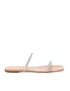 Gianvito Rossi Woman Sandals Blush Size 6.5 Leather In Pink