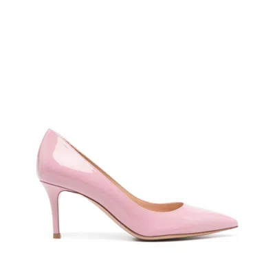 Gianvito Rossi Gianvito 70mm Leather Pumps In Pink