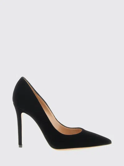 Gianvito Rossi Black Pointed-toe Pumps In Multi