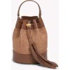 Gianvito Rossi Tassel-detail Bucket Bag