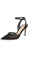 Gianvito Rossi Mesh Pumps 80 In Black