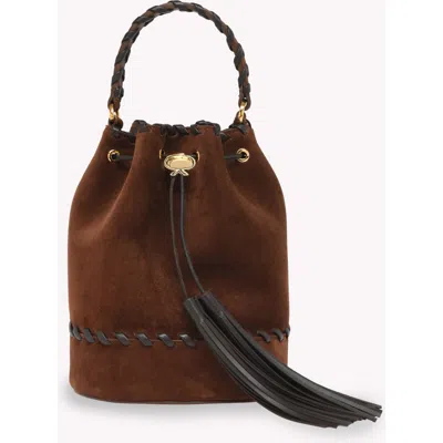 Gianvito Rossi Sienna Zaira Crossbody Bag In Brown