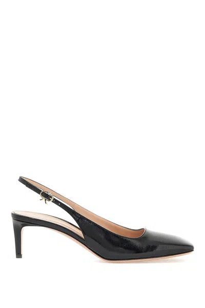 Gianvito Rossi Slingback Décol In Black