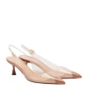 Gianvito Rossi Slingback Pumps In Multi