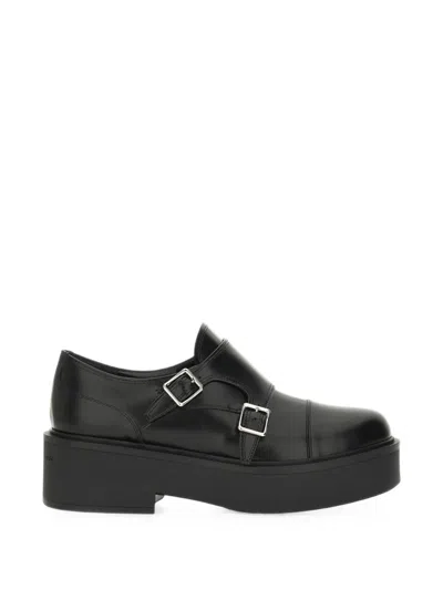 Gianvito Rossi Smart Loafers In Black