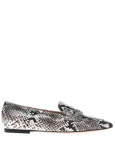 Gianvito Rossi Leather Ballerina Flat In Black