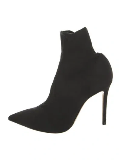 Pre-owned Gianvito Rossi Sock Boots In Black