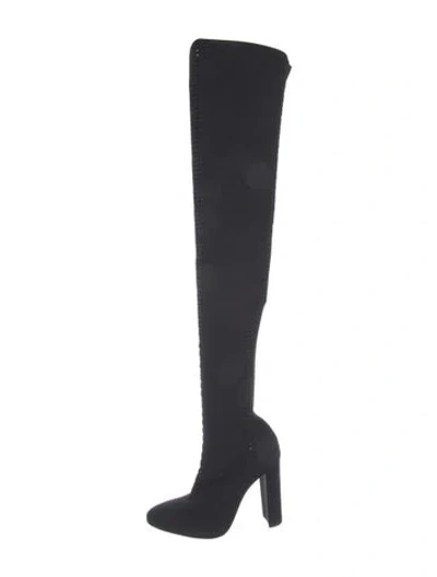 Pre-owned Gianvito Rossi Sock Boots In Black