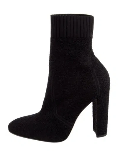 Pre-owned Gianvito Rossi Sock Boots In Black