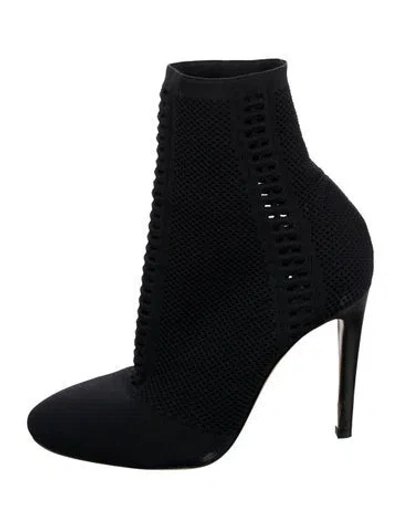 Pre-owned Gianvito Rossi Sock Boots In Black