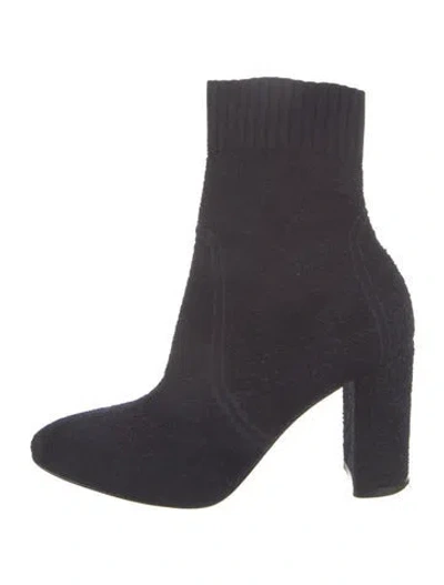 Pre-owned Gianvito Rossi Sock Boots In Blue
