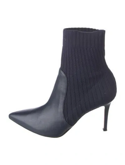 Pre-owned Gianvito Rossi Sock Boots In Blue
