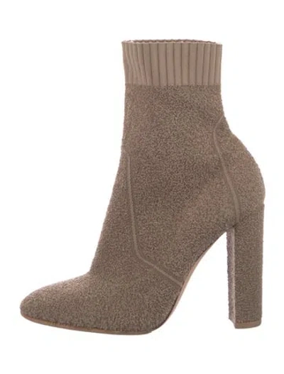 Pre-owned Gianvito Rossi Sock Boots In Neutral