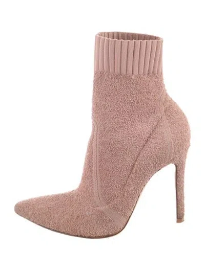 Pre-owned Gianvito Rossi Sock Boots In Pink