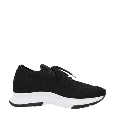 GIANVITO ROSSI GIANVITO ROSSI FINE-KNIT LOW-TOP SNEAKERS