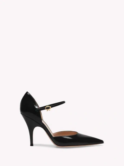 Gianvito Rossi Sofia D'orsay Pump In Black