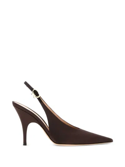 Gianvito Rossi High Heel Shoes Woman Color Coffee In Brown