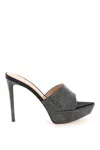 GIANVITO ROSSI SPARKLE IN STYLE WITH CRYSTAL TRACEY FLATS FOR WOMEN