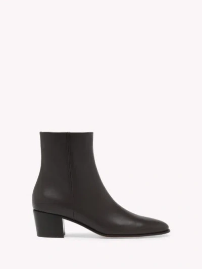 Gianvito Rossi Spencer Booties In Brown
