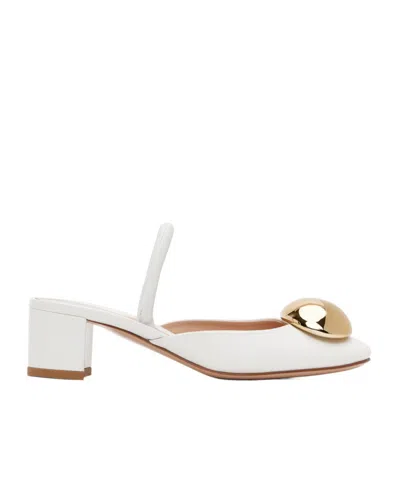 Gianvito Rossi Sphera 45 Heels In White