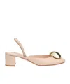 Gianvito Rossi Slingback Décollet In Nude