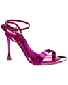 Gianvito Rossi Spice Ribbon 95 Leather Sandal In Pink