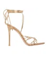 Gianvito Rossi Square-toed High-heeled Sandals In Animal Print