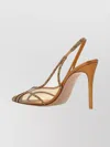 Gianvito Rossi Stiletto Pumps Crystal Embellishments In Brown