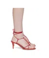 Gianvito Rossi Strappy Nappa High Heel Sandals In Brown