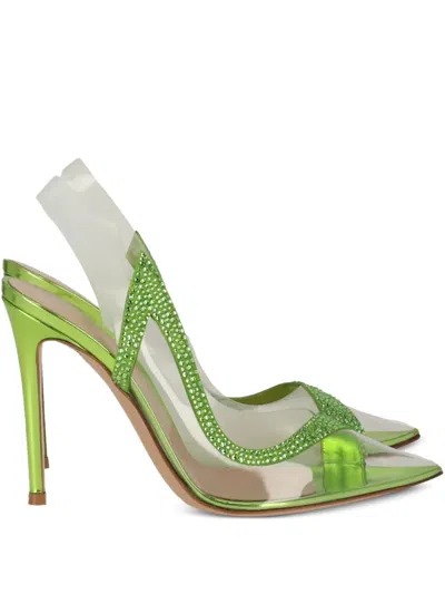 Gianvito Rossi Straps Heel Sandals In Green