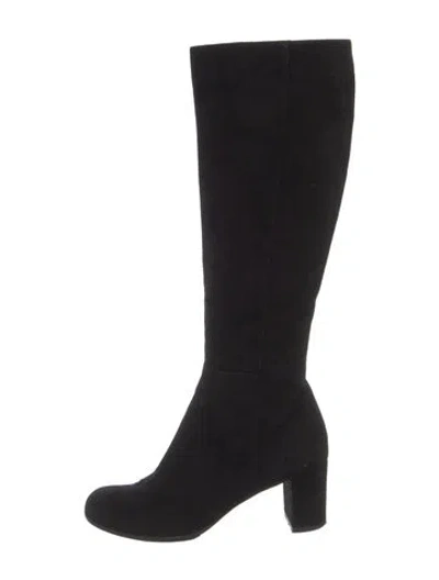 Pre-owned Gianvito Rossi Suede Boots In Black
