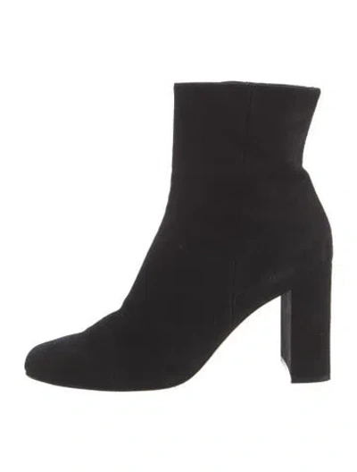 Pre-owned Gianvito Rossi Suede Boots In Black