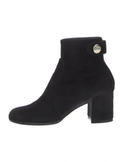 Pre-owned Gianvito Rossi Suede Boots In Black