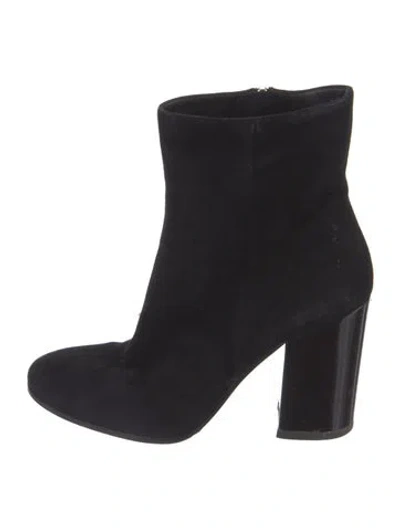 Pre-owned Gianvito Rossi Suede Boots In Black