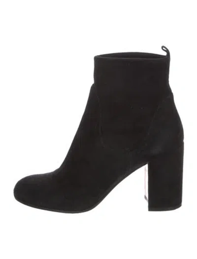 Pre-owned Gianvito Rossi Suede Boots In Black