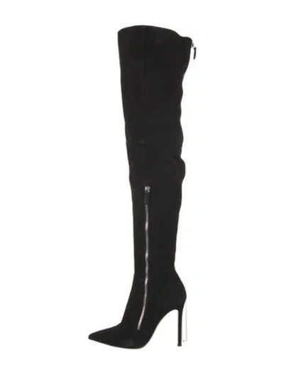 Pre-owned Gianvito Rossi Suede Boots In Black