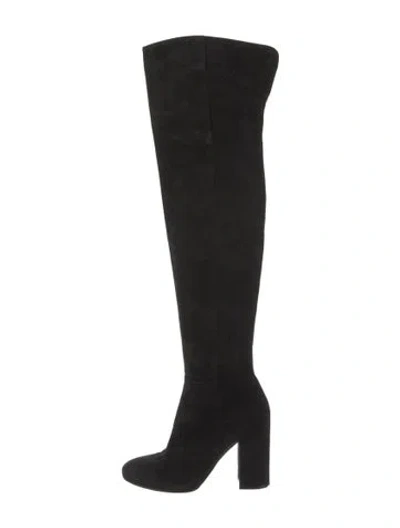 Pre-owned Gianvito Rossi Suede Boots In Black