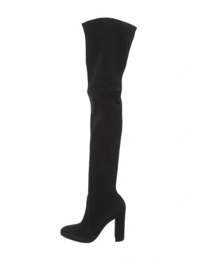 Pre-owned Gianvito Rossi Suede Boots In Black