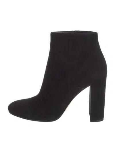 Pre-owned Gianvito Rossi Suede Boots In Black