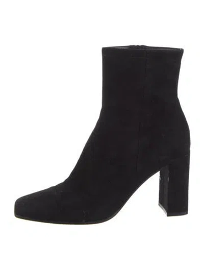 Pre-owned Gianvito Rossi Suede Boots In Black