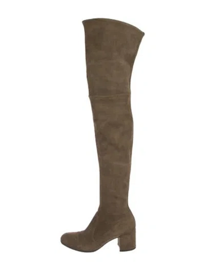 Pre-owned Gianvito Rossi Suede Boots In Brown