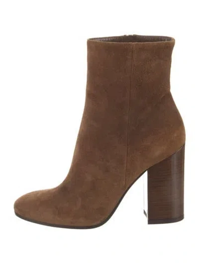 Pre-owned Gianvito Rossi Suede Boots In Brown