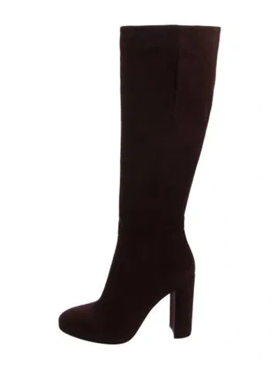 Pre-owned Gianvito Rossi Suede Boots In Brown