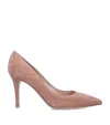 Gianvito Rossi Gianvito 105 Camoscio High Heel Pumps In Nude