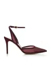 Gianvito Rossi Suede-organza Pumps