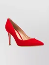 Gianvito Rossi Gianvito 85 Suede Pumps Shoes In Red