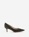 Gianvito Rossi Pointed-toe Pumps In Green