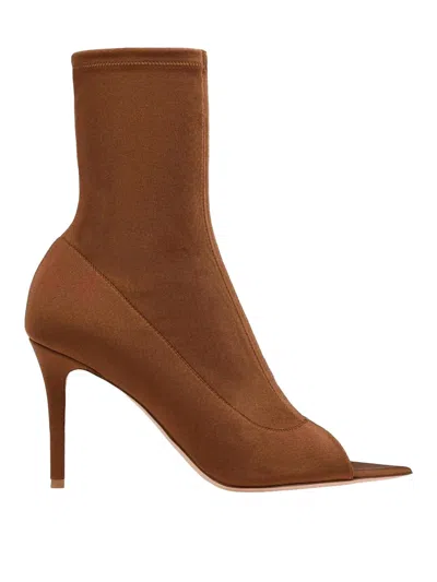Gianvito Rossi Summer Boots In Brown